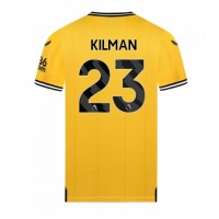 Camisa de time de futebol Wolves Max Kilman #23 Replicas 1º Equipamento 2023-24 Manga Curta